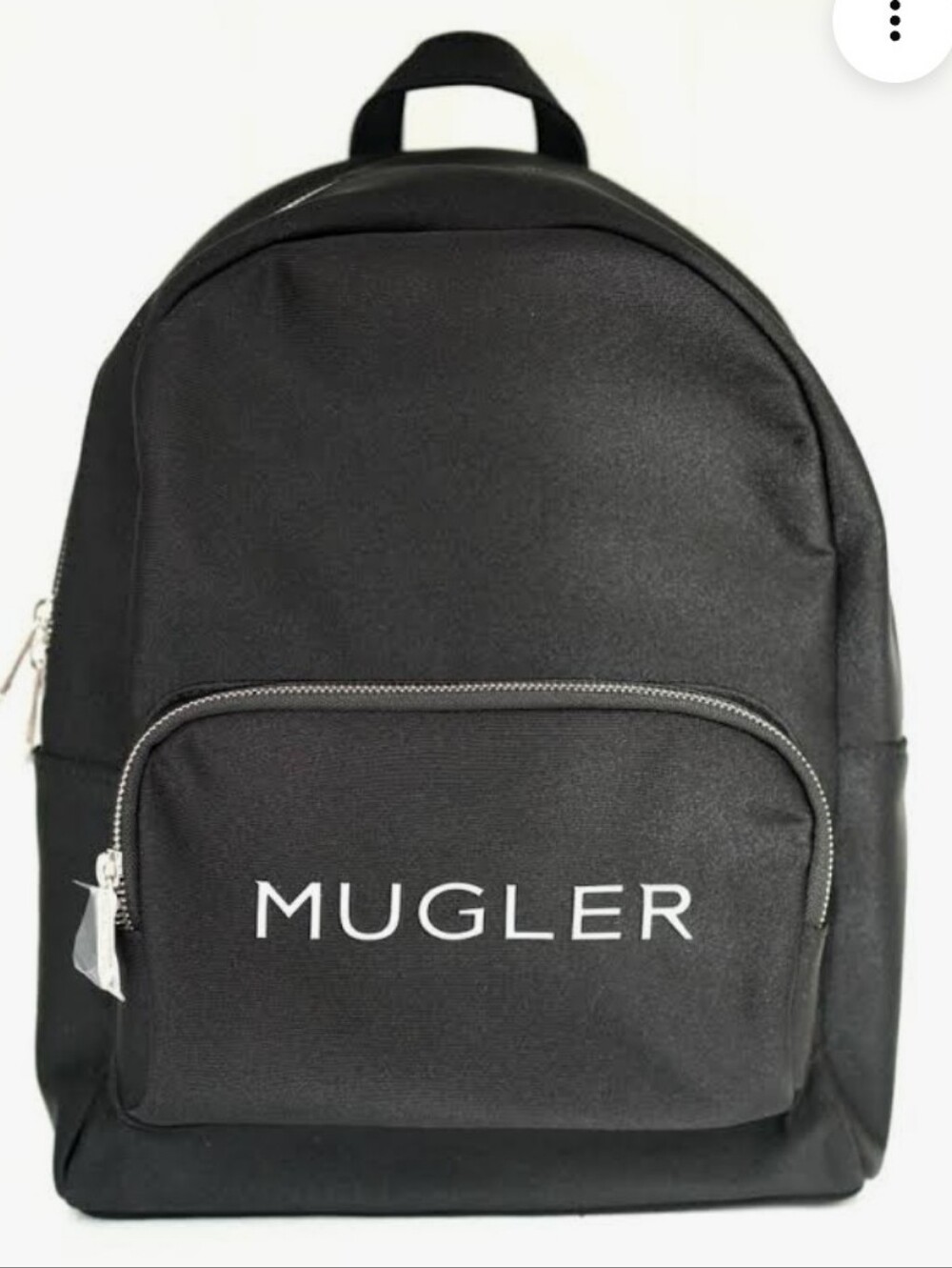 NWOT Mugler Parfums Black Neoprene Backpack - Factory Plastic Intact